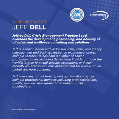 Virtual Crisis Simulation Exercise: Managing Complex Multi-Threat Scenarios