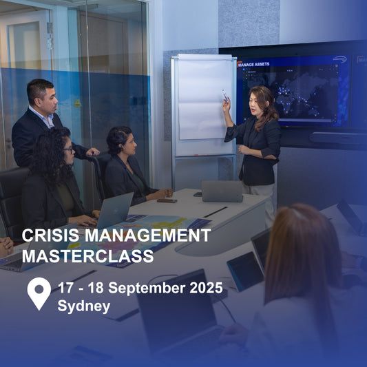 2 Day Crisis Management Masterclass – Australia