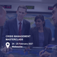 Crisis Management Masterclass – Melbourne
