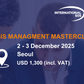 Crisis Management Masterclass – Korea - Dec