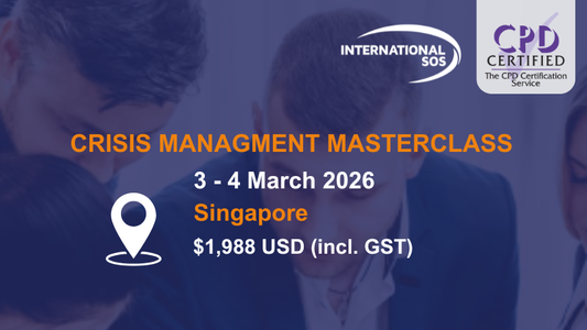 Crisis Management Masterclass - Singapore
