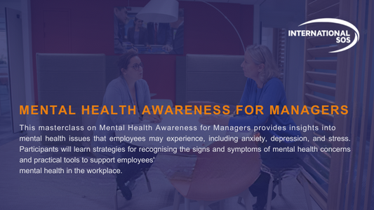 Mental Health Awareness For Managers Masterclass