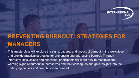 Preventing Burnout: Strategies for Managers